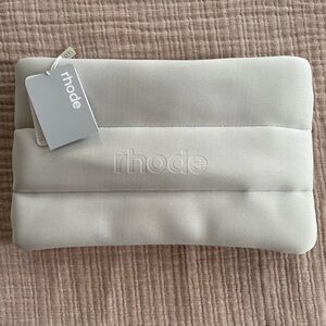 NWT RHODE Grey bubble bag